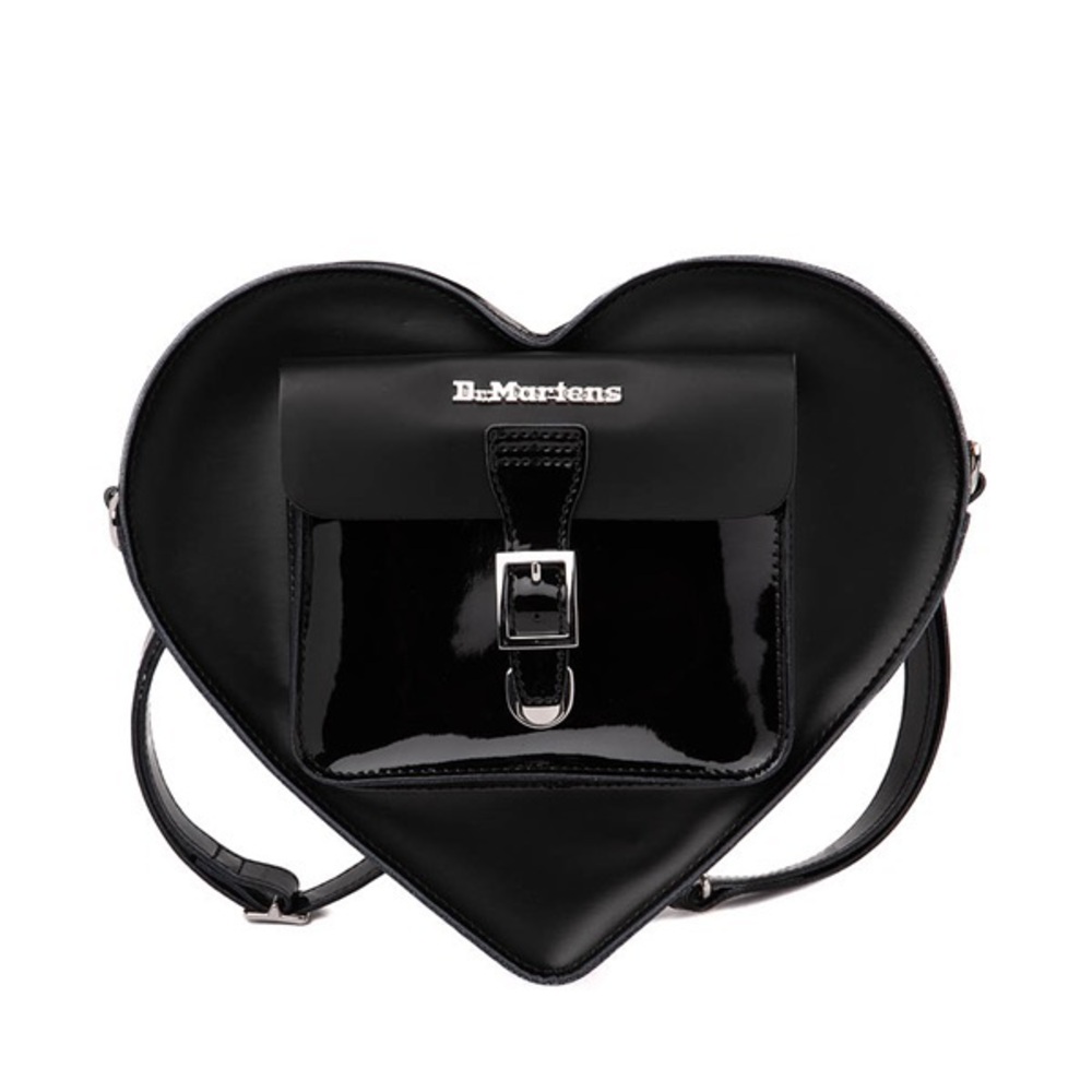 Dr. Martens Black Heart Crossbody Bag